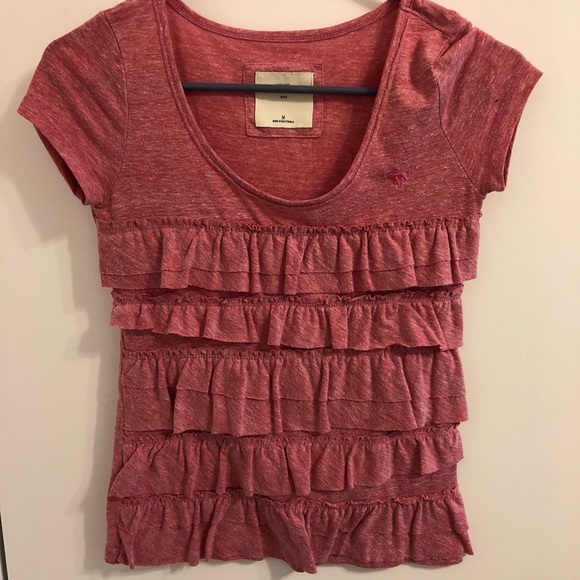 Pink Ruffle Top ($15 for 2) - Picture 1 of 1